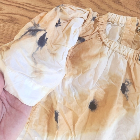 EUC Sea New York Tamara Top in Camel/Tie-Dye, Size S - Picture 5 of 16